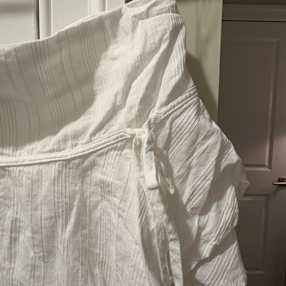 Peppermayo White Ruffle Mini Skirt - Picture 5 of 6